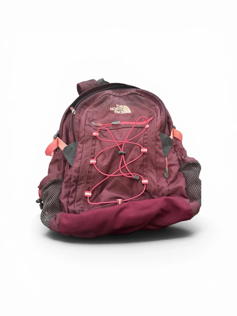 The North Face 28 L Purple Backpack Pink Details Borealis